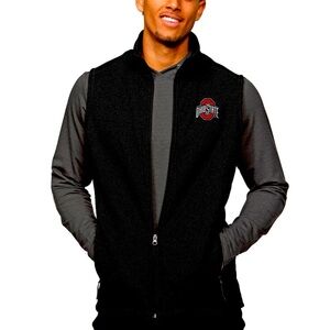 Vessi Charcoal and Black Vest with Emblem
